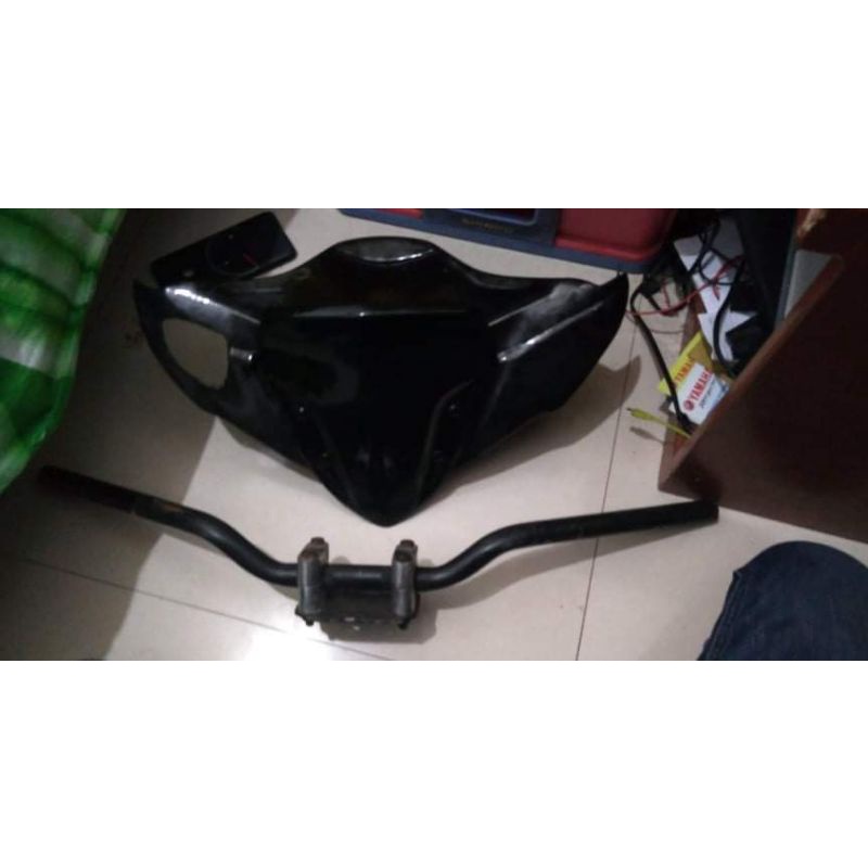 batok aerox,stang rzr,knalpot nob1 (bekas)