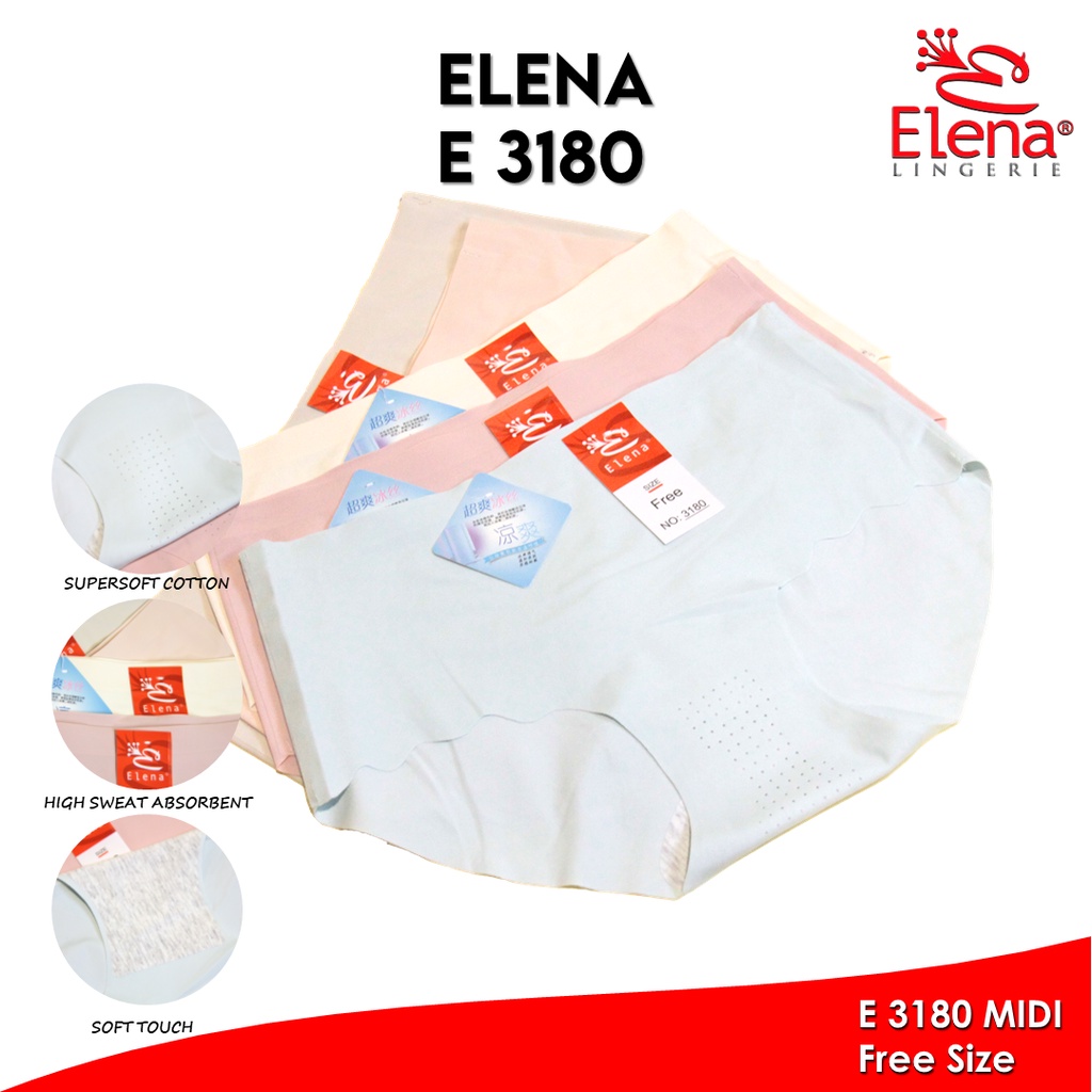 Elena E 3180 Celana Dalam Wanita Isi 1Pcs