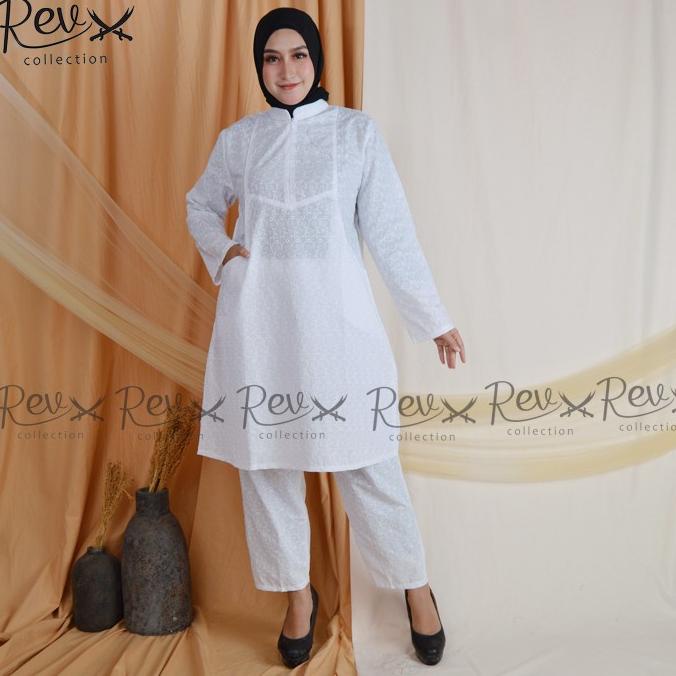 SETELAN IHROM WANITA BAJU UMROH