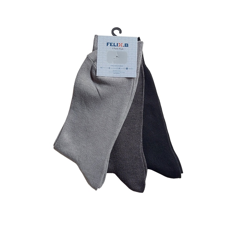 FELIX.B SOCKS FBSC026 ISI 3PASANG KAOS KAKI FREESIZE