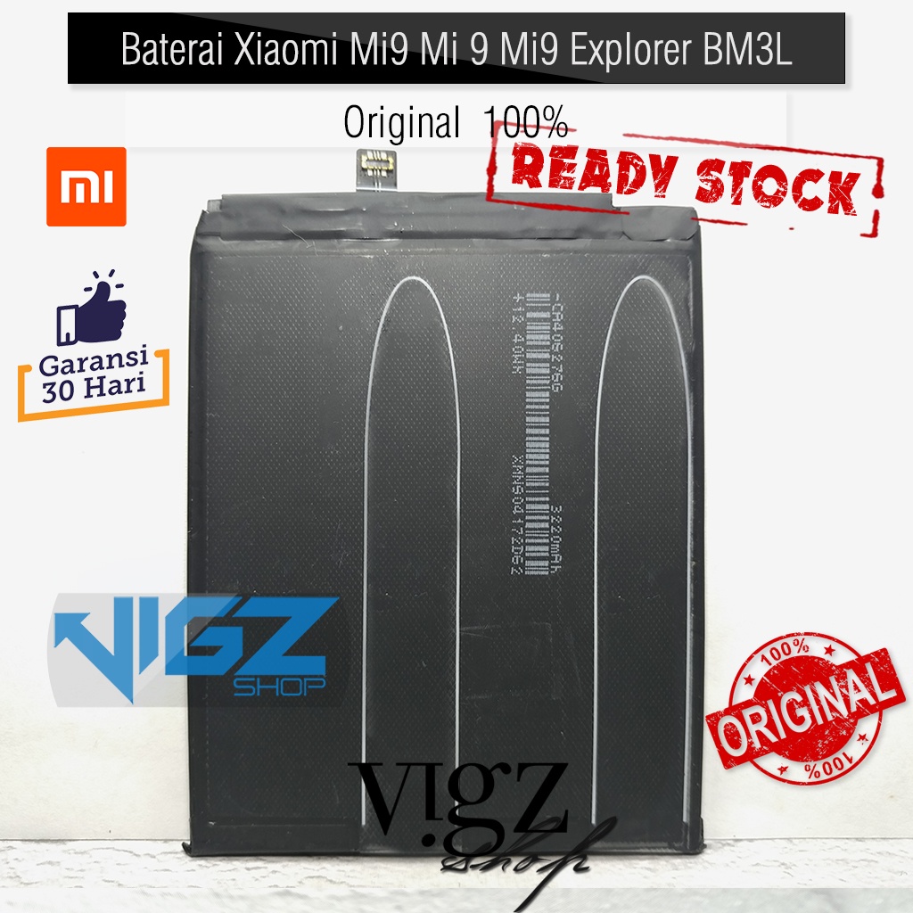 Baterai Xiaomi Mi9 Mi 9 Mi9 Explorer BM3L Original 100%