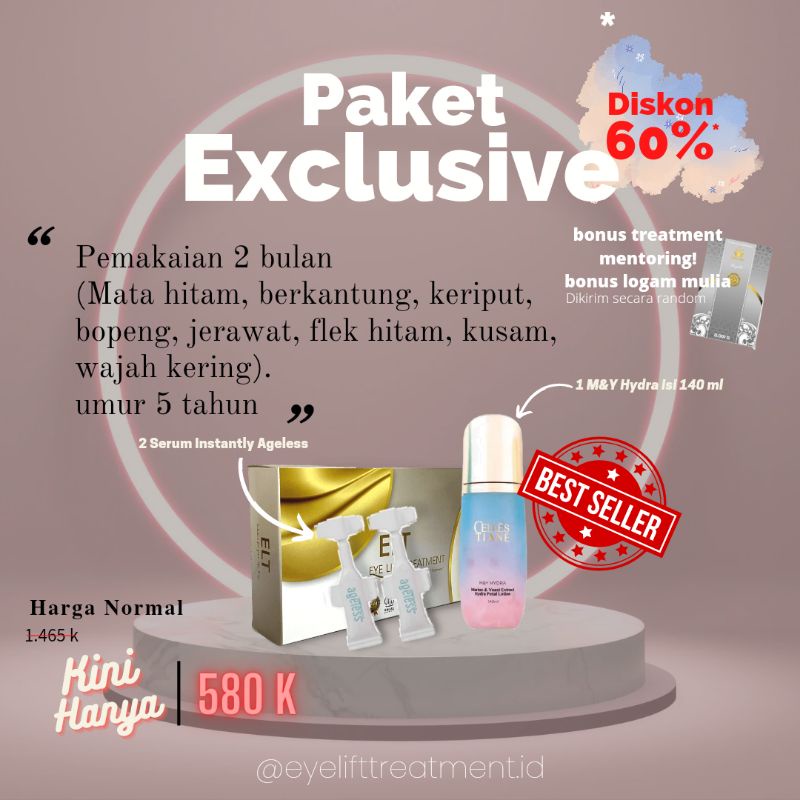 EYE LIFT TREATMENT bes seller ( paket exlusive )