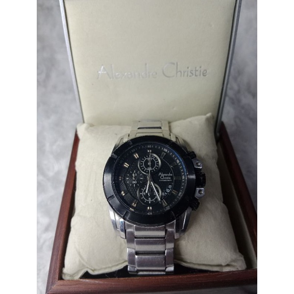 jam tangan Alexandre Christie 6226 second