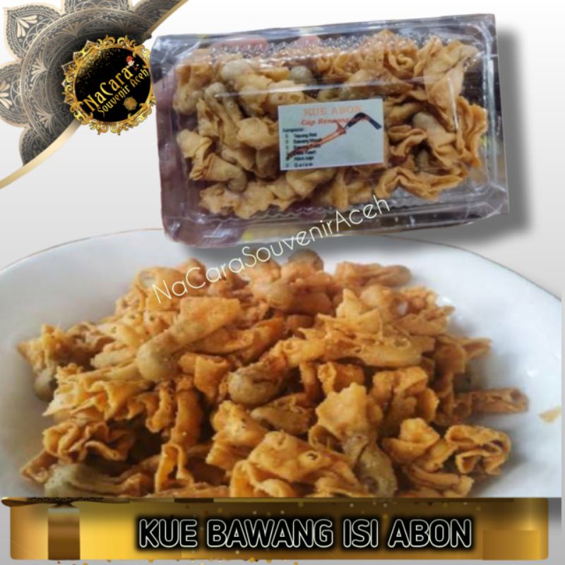 

KUE ABON | KUE BAWANG ISI ABON SAPI | Kue Tradisional Aceh