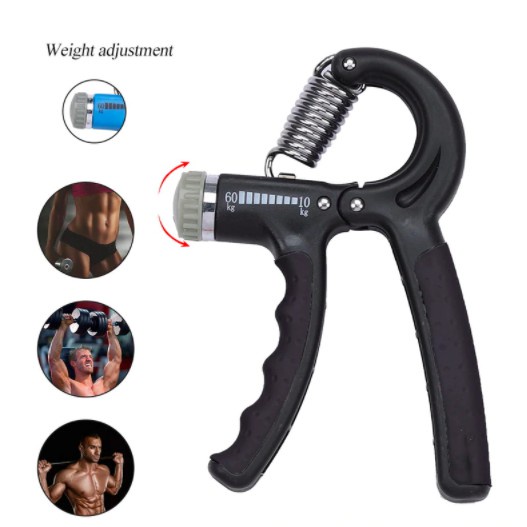 Barnik88 Alat Olahraga Latihan Otot Tangan Hand Grip / Alat fitness Otot lengan Taffsport Adjustable Hand Grip Portable