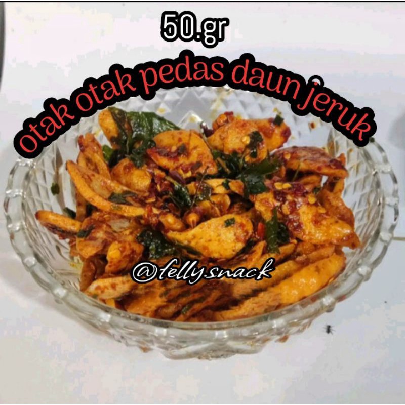 

Otak otak pedas bumbu Basah daun jeruk/ 50.gr