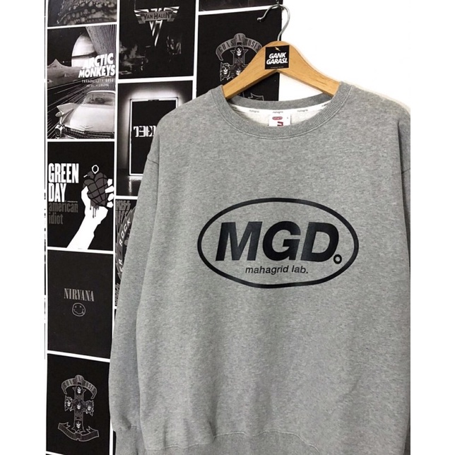 Crewneck mahagrid second