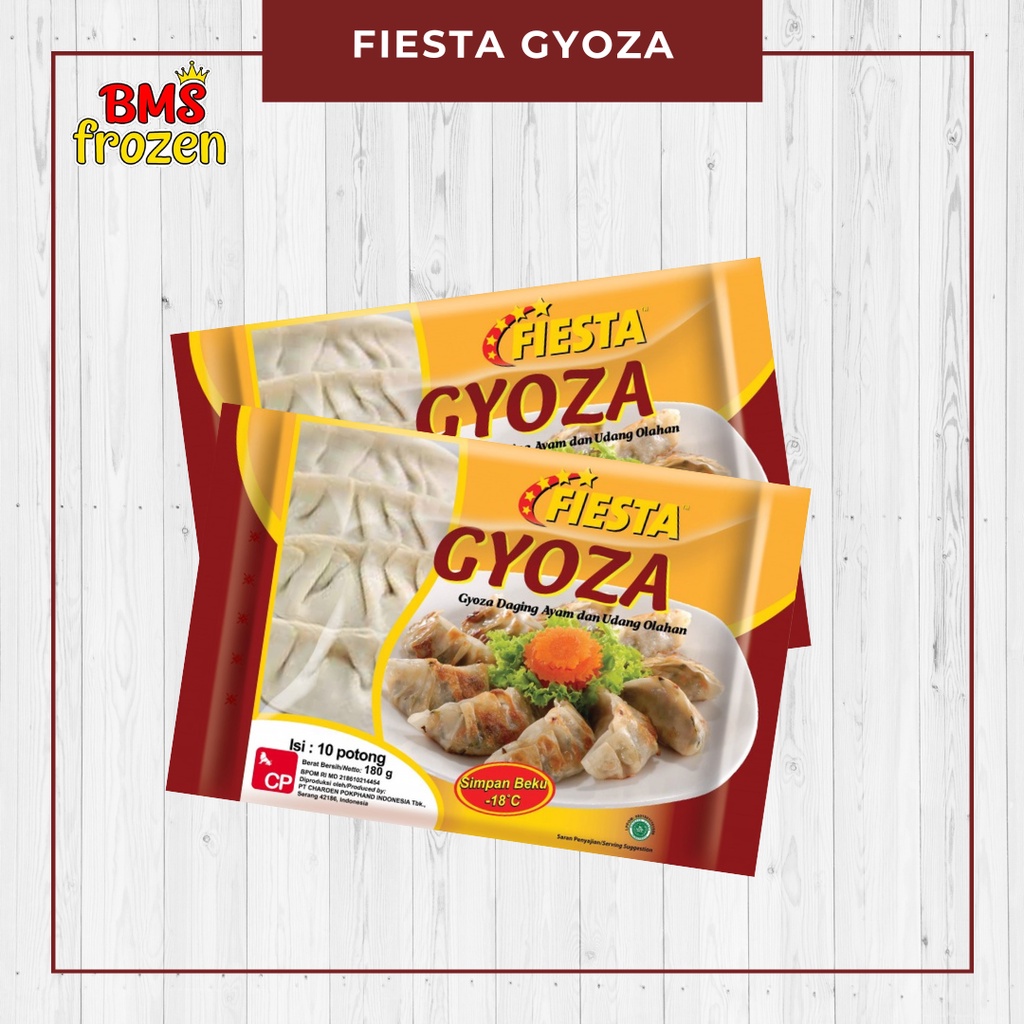 

BMS Frozen Food | Fiesta Gyoza - Fiesta Siomay - Fiesta Crispy Burger - Fiesta Bakso Kuah