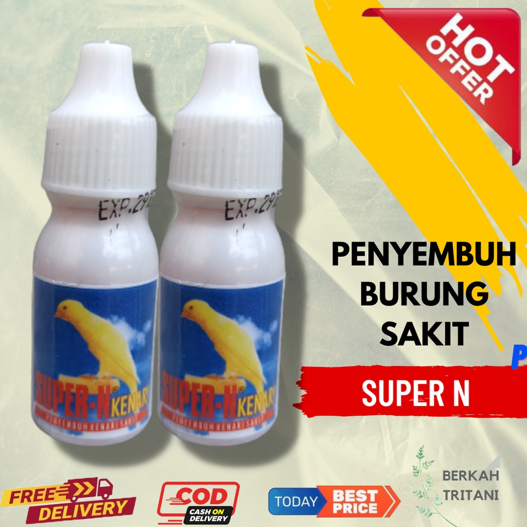 Super N Kenari Super Kicau Obat Burung Kenari Kurus Nyilet Mencret Diare Snot Macet Bunyi Serak Flu 
