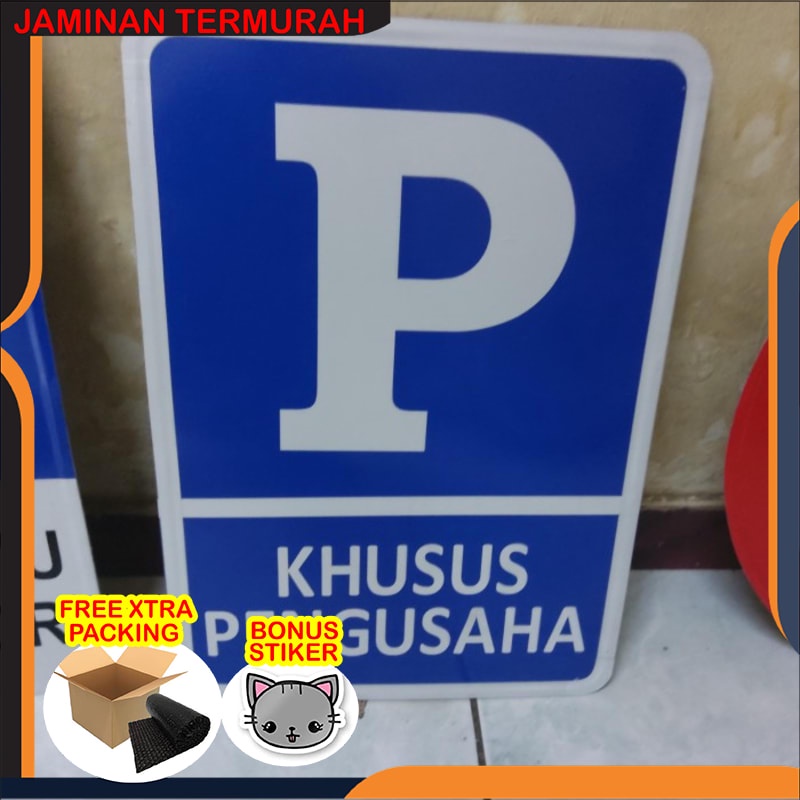 

Grosir Rambu parkir khusus. bisa design bebas 60cm Keren