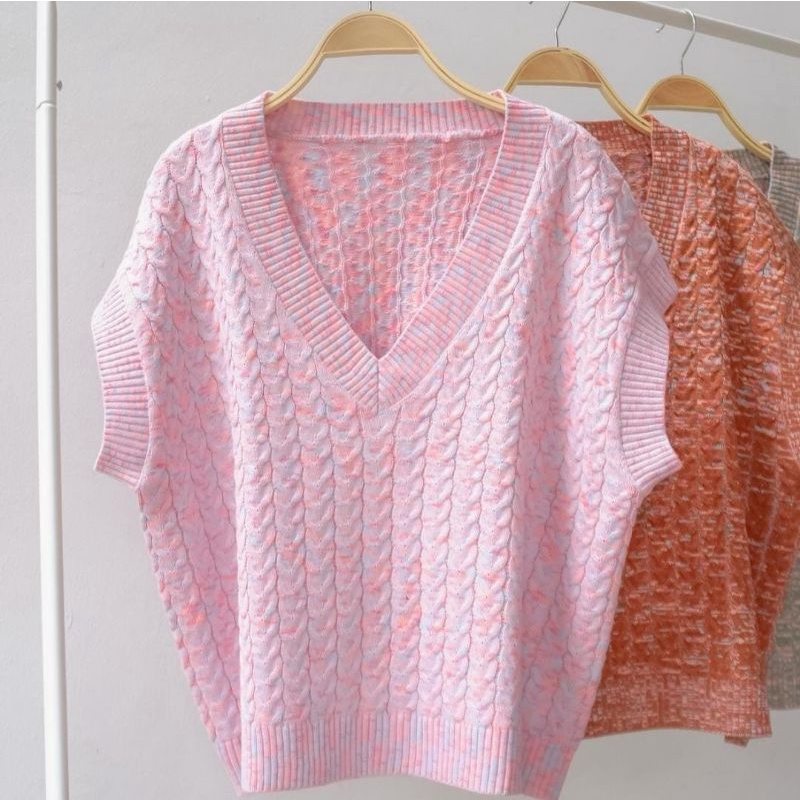 Bebeplum - Ice Cream Vest Bubblegum