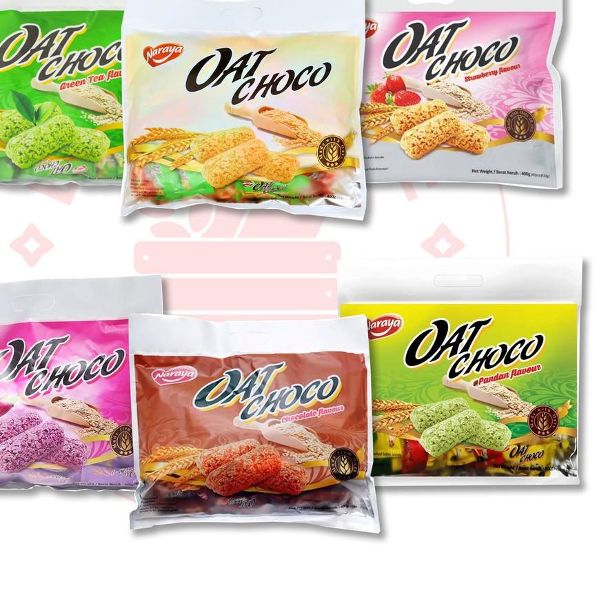 

FREE ONGKIR!NARAYA - SEMUA VARIAN OAT CHOCO 400 GR (COKLAT/GREEN TEA/ORIGINAL/PANDAN/STRAWBERRY/SWEET POTATO)|RA2
