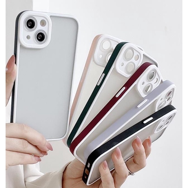 DOVE BUMPER CASE ACRYLIC IPHONE 11 PROMAX 11 PRO 11 X / XS XR XSMAX EAGLE EYES PROTECTOR CAMERA FUZE CASE