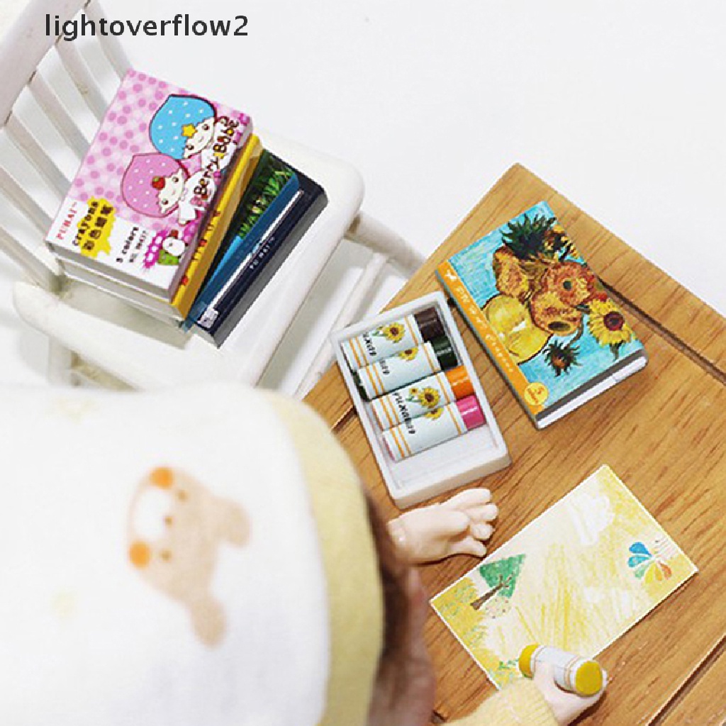 (lightoverflow2) Miniatur Crayon Sinchan Skala 1: 12 Untuk Dekorasi Rumah Boneka (ID)