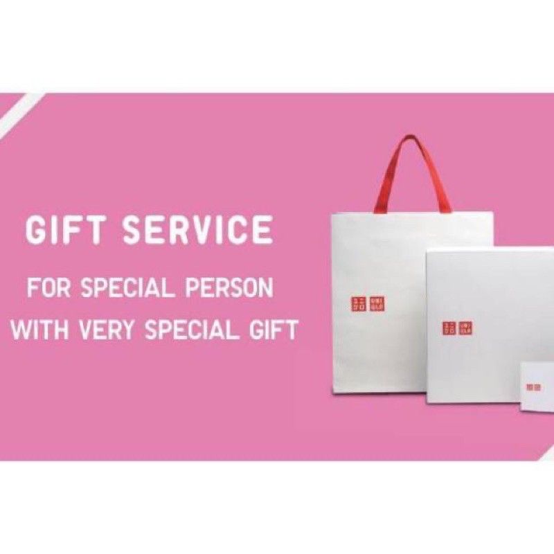 

Box Gift Set Uniqlo | Hanya Untuk yg membeli produk uniqlo