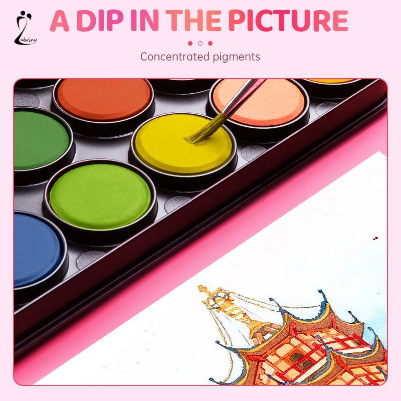 

Cat Air Watercolor set Alat Cat Air Set 18 Warna Z