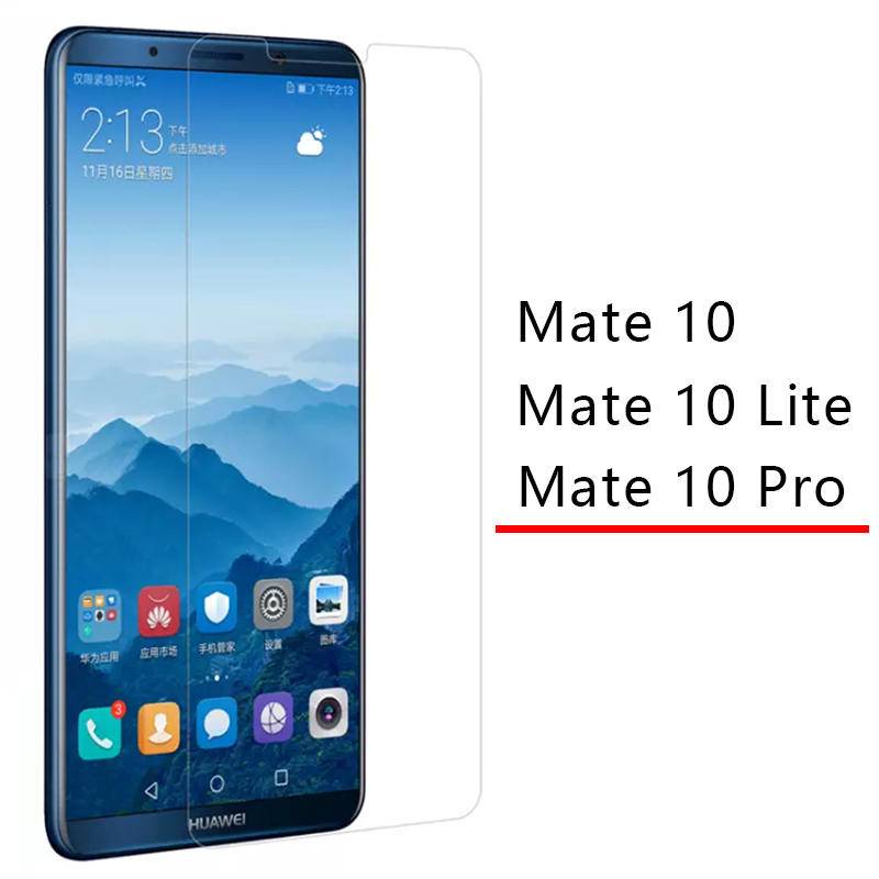 Pelindung Layar Tempered Glass HD Untuk Huawei Mate 10 Lite Pro