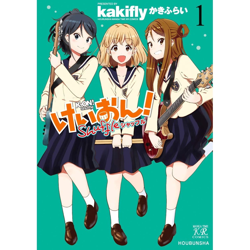 K-ON Shuffle 1 - Komik Manga Import Jepang Original Japan