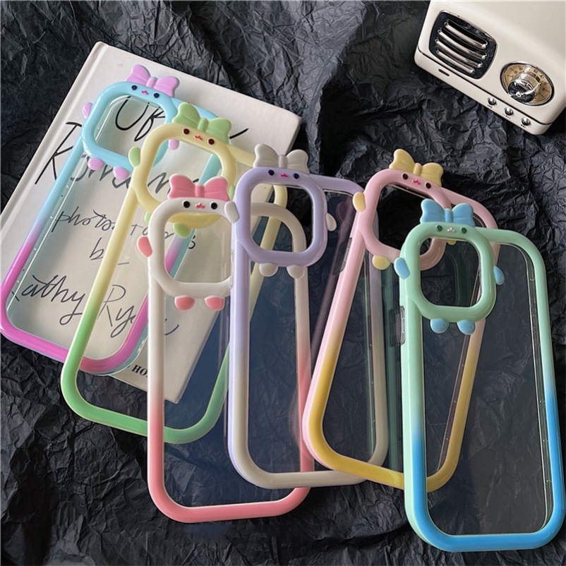 Soft Case TPU Pelindung Lensa Kamera Bumper Shockproof Untuk iPhone 14 13 12 11 Pro Max X Xr Xs Max 8 7 6 6s Plus