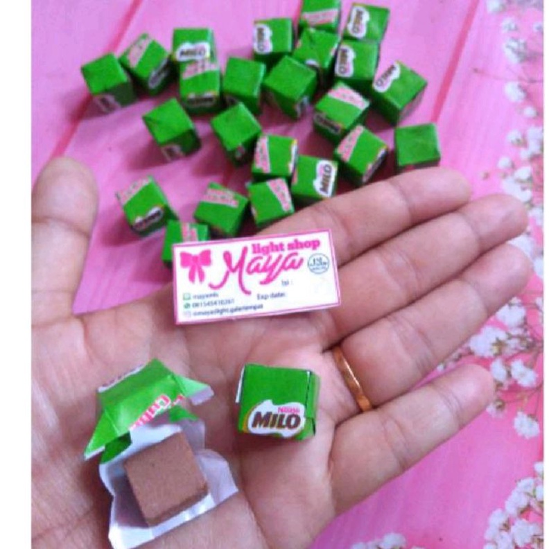 

Milo cube ads isi 10pc permen milo snack coklat susu import candy murah enak