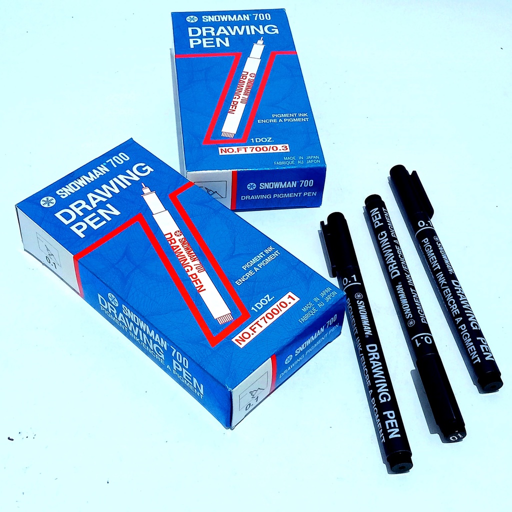 

DRAWING PEN SNOWMAN 0,1