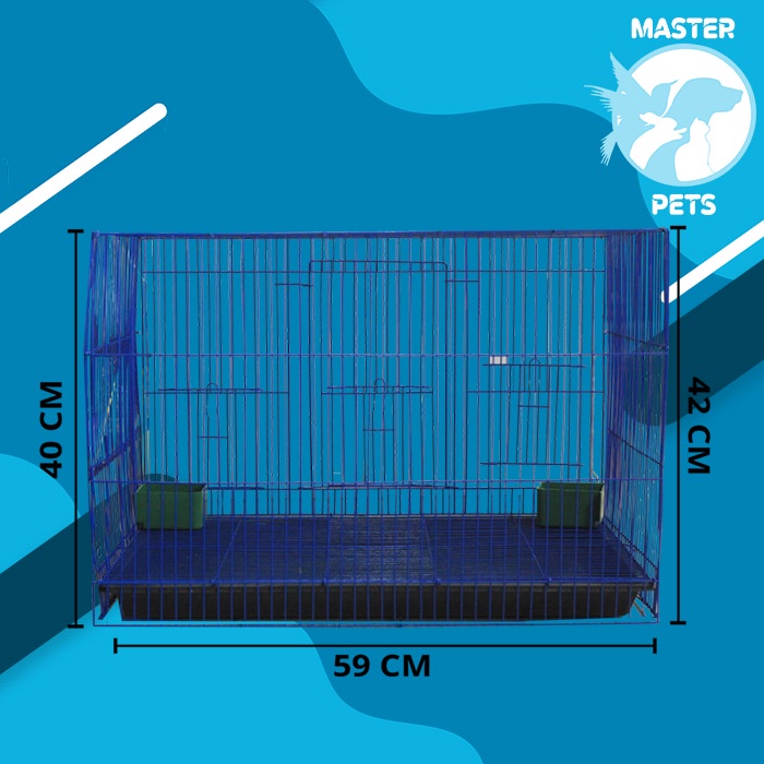 Kandang Hewan Kelinci Besi lipat premium Rabbit Cage
