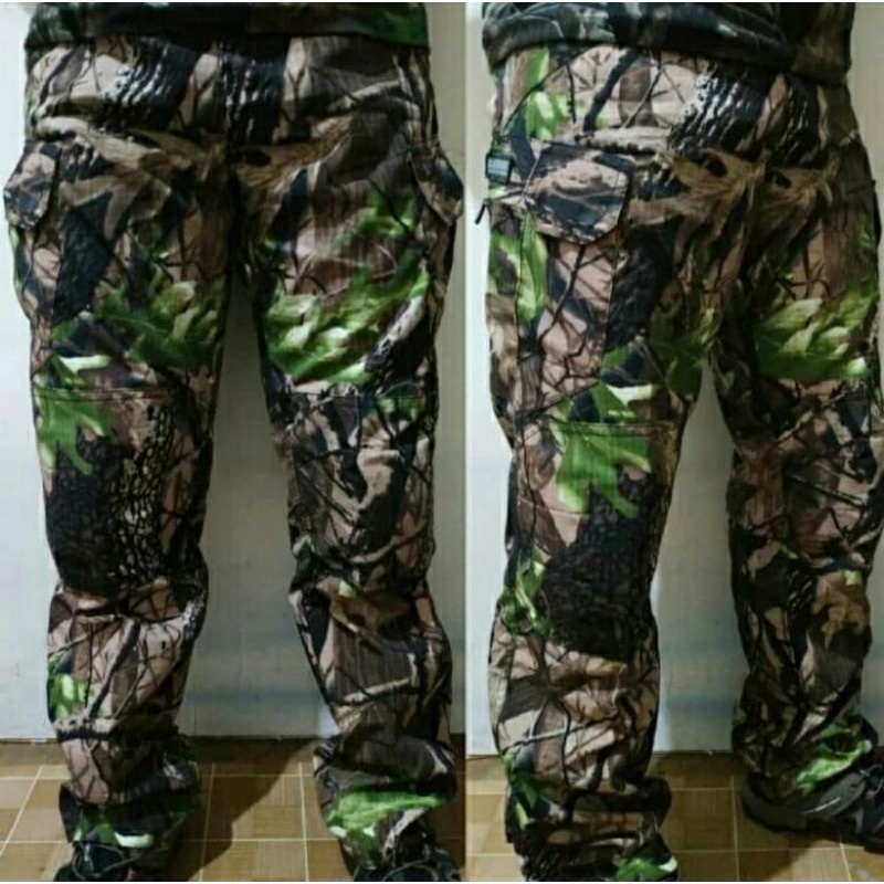 Celana Tactical Camo/Celana Hunting Camo/Celana Panjang Camo Cargo