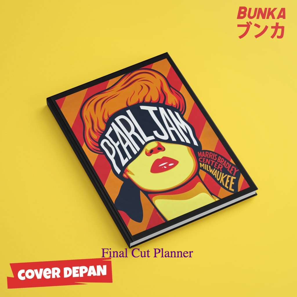 

Notebook Band Pearl Jam 2 Hardcover A5 Buku Tulis Catatan Notes Agenda Planner Jurnal .
