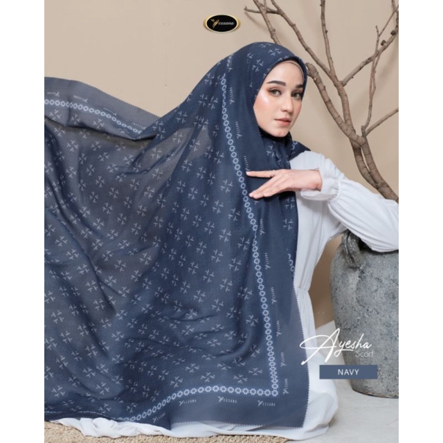 HIJAB SEGI EMPAT MOTIF CANTIK / SEGI4 YESSANA AYESHA