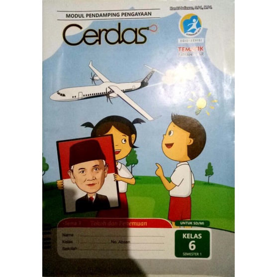 LKS CERDAS TEMATIK TEMA 3 TOKOH DAN PENEMUAN KELAS 6 SEMESTER 1