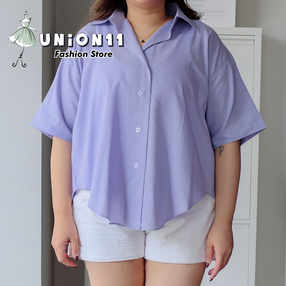 UNION11  -  KEMEJA JUMBO XXXXL WANITA LD 130 /  ATASAN JUMBO WANITA LD 130 / KEMEJA WANITA JUMBO LD 130 / ATASAN JUMBO WANITA / KEMEJA JUMBO WANITA MUAT BB 100 KG / JACLYN