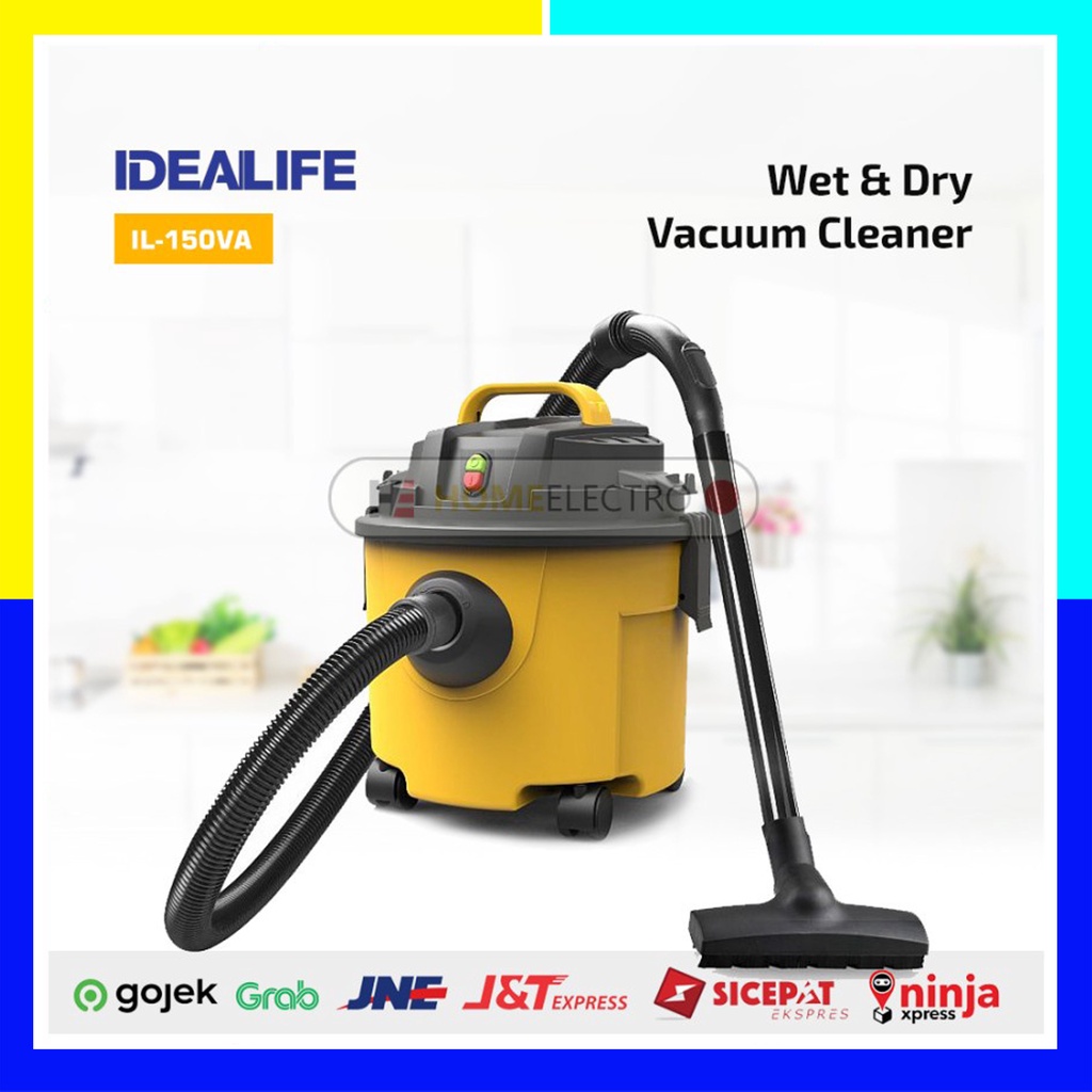 IDEALIFE IL-150VA Wet & Dry Vacuum Cleaner
