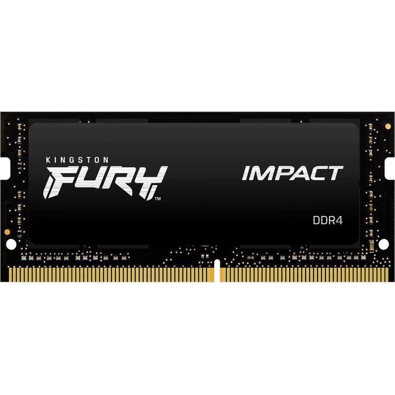 Kingston Fury Impact SO-DIMM DDR4 8GB PC25600 Single Channel