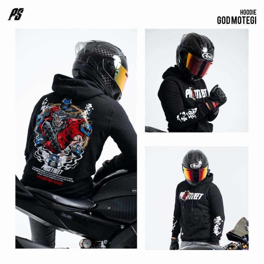 PROSTREET Hoodie God Motegi New Original