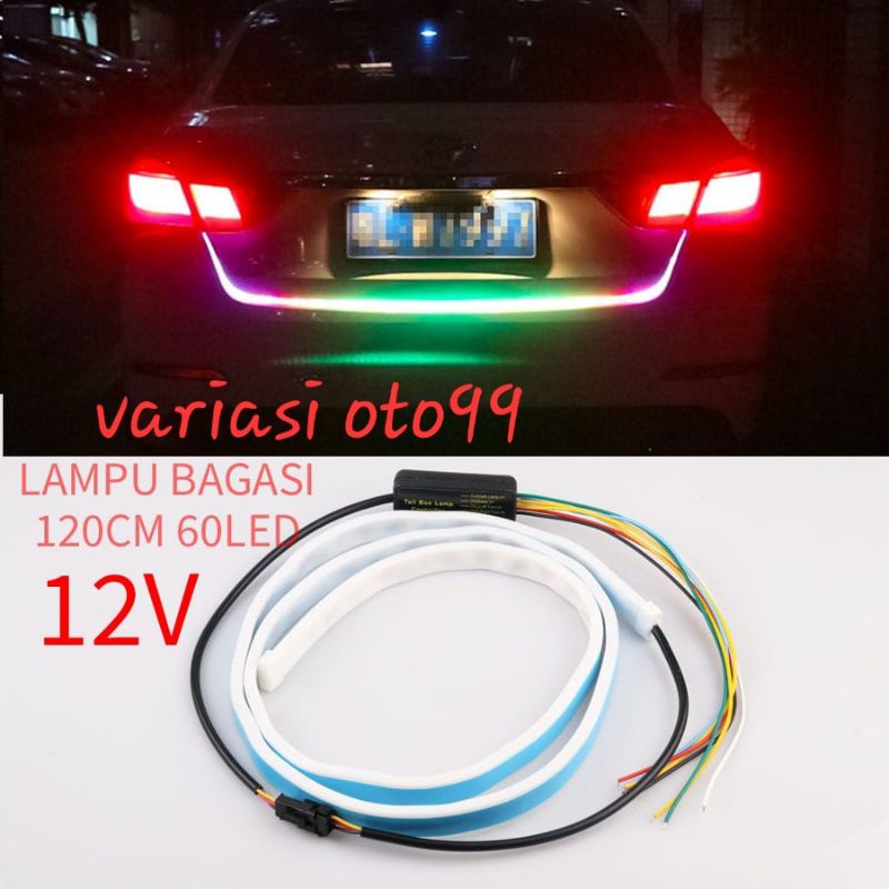 Lampu Strip DRL RGB 12V Tail LED  Lampu Bagasi Pintu Belakang Mobil STOP SEIN SIGNAL