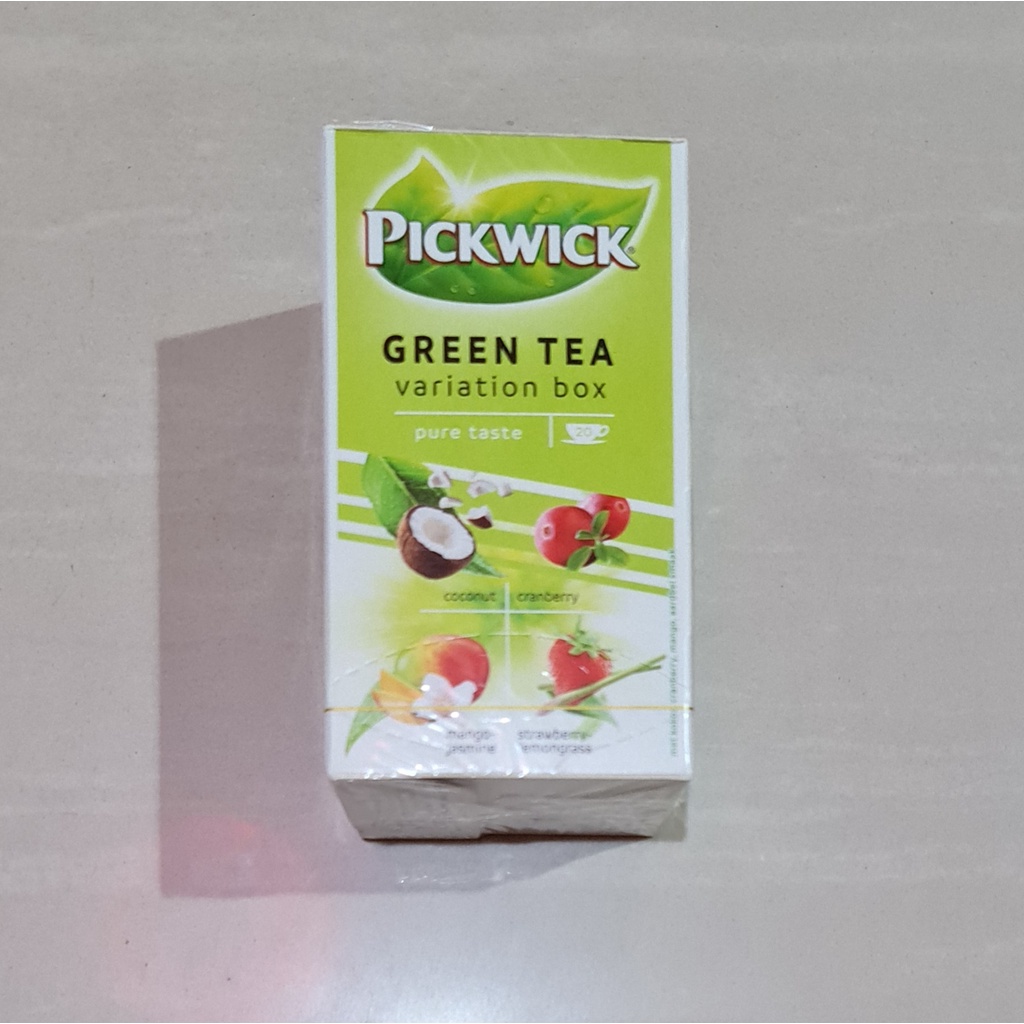 Pickwick Green Tea Variation Box 20 x 1.5 Gram