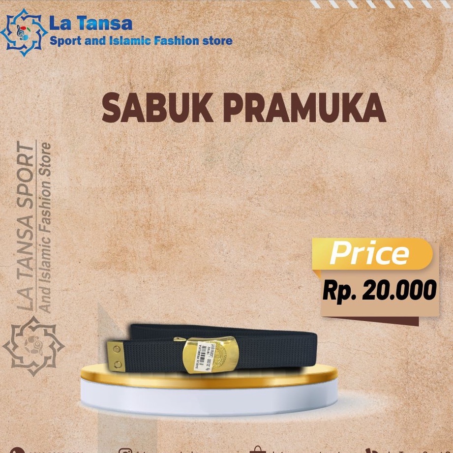 SABUK PRAMUKA | IKAT PINGGANG PRAMUKA