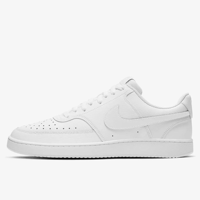 RB Sepatu Sneakers Pria Nike Court Vision Low Triple White