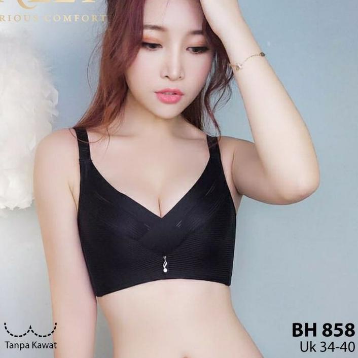ズ BRA TALLY 858 BH PENEKAN LEMAK BUSA SEDANG TANPA KAWAT - BUNGALILY ゕ