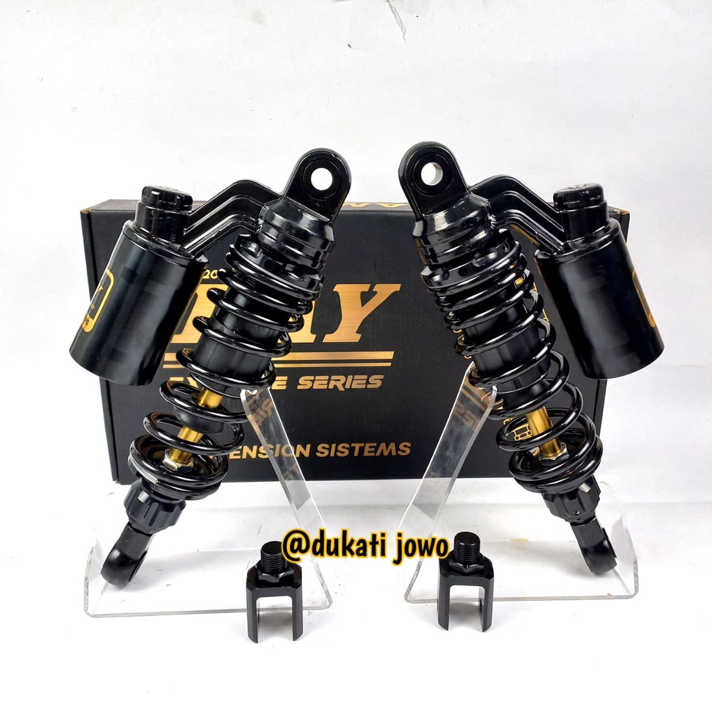 Skok Shockbreaker Tabung Titanium Grey 280 320 Copy Ktc extrem Rxking Gl Tiger Cb100 ukuran 32 CM 28 CM Sportsday