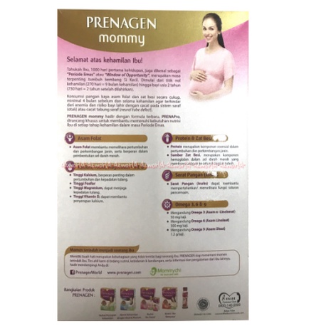 Prenagen Mommy Prenapro 400gr Rasa Stroberi Susu Ibu Hamil Mamy Strawberry Straw Berry Untuk Mendukung Petumbuhan Janin Minuman Konsumsi Untuk Susu Ibu Hamil Prenagent Mother's Momi Emmesis Drink 400 gr