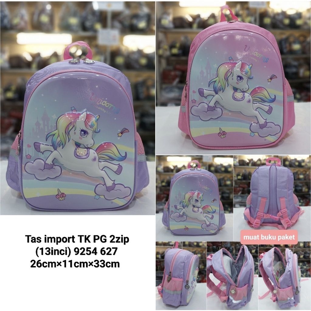 Tas import ransel anak sekolah tk sd anak perempuan anak laki