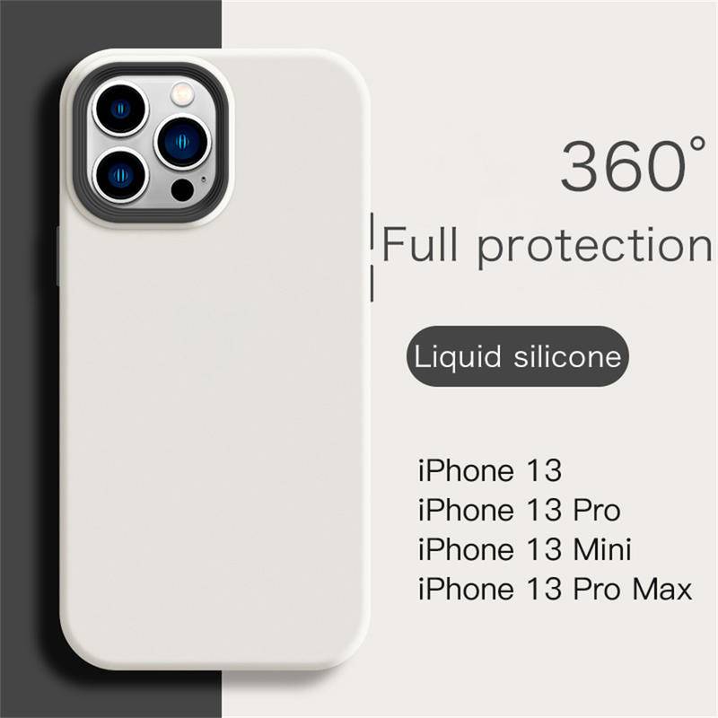 3 in 1 Soft Case Silikon Shockproof Full Body 360 Warna Permen Untuk iPhone 14 13 12 11 Pro Max Plus