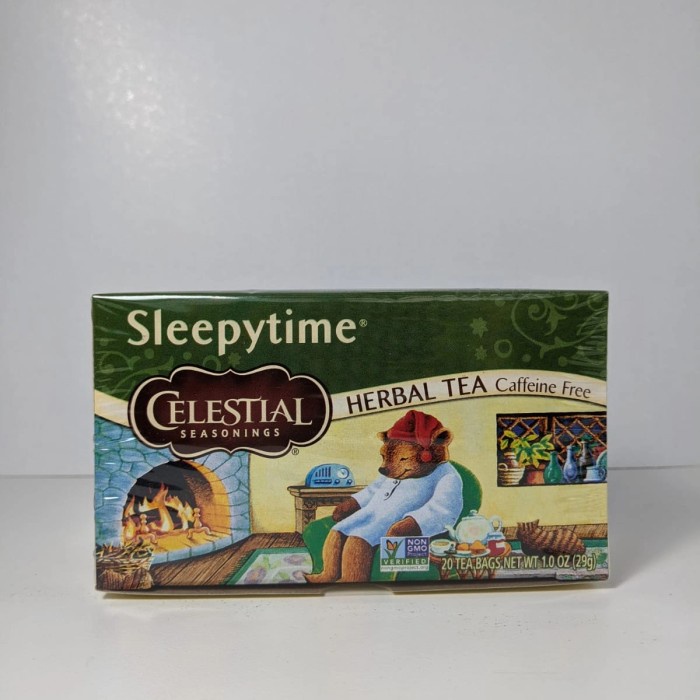 

ORIGINAL MURAH SLEEPY TIME caffeine free Herbal tea by Celestial isi 20 tea bag