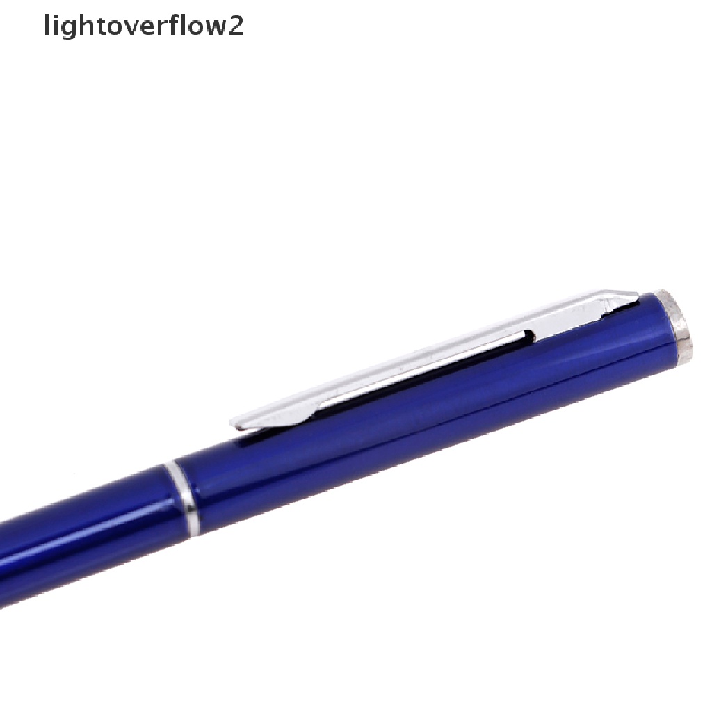 (lightoverflow2) Pulpen Tinta Gel Hitam 1mm Bahan Metal Untuk Kantor / Hadiah