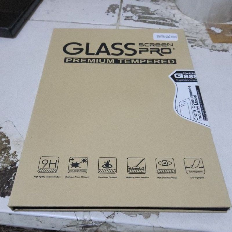 Tempered Glass Khusus Untuk Tablet Realme Pad Mini - Anti Gores Pelindung Layar
