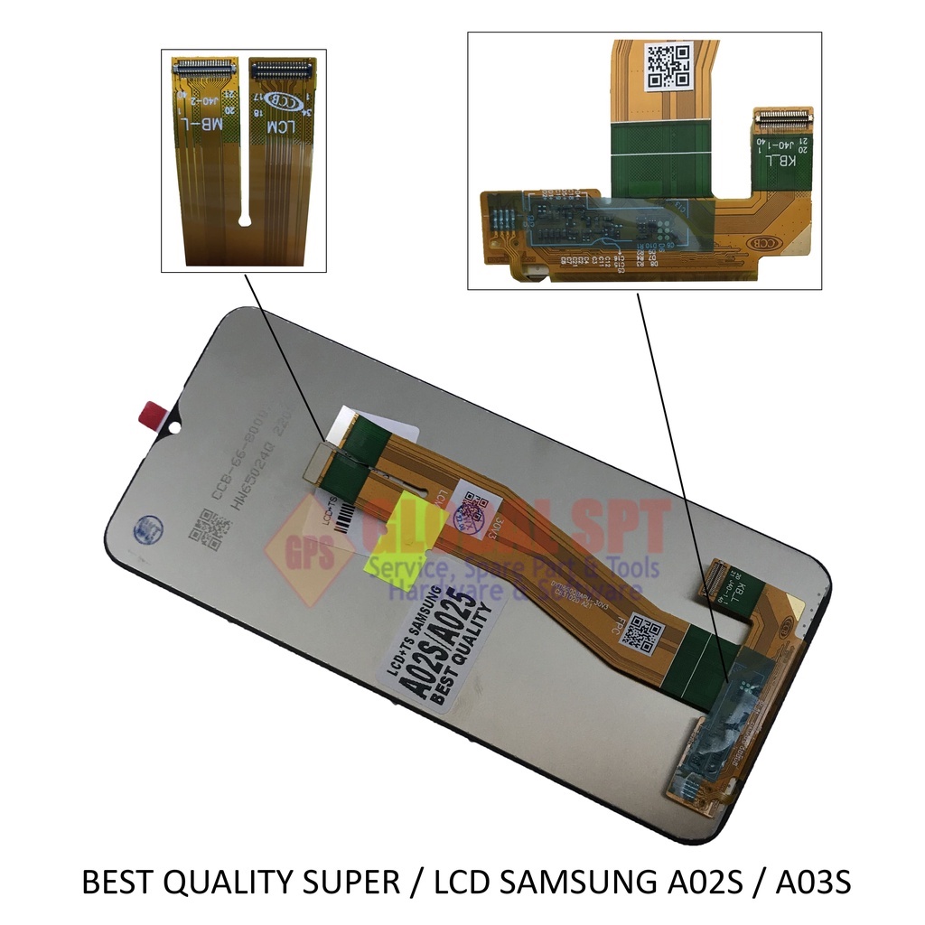 BEST QUALITY SUPER / LCD TOUCHSCREEN SAMSUNG A02S / A03S