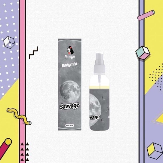 GEN - [BPOM] Parfum Body Mist Milofa Savvage 100ml Premium / Parfum Savvage 100ml Murah / Parfum Pria Wangi Tahan Lama