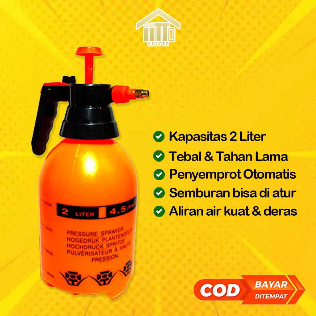 SEMPROTAN TANAMAN 2 LITER / SEMPROTAN BURUNG / SEMPROTAN MODEL POMPA