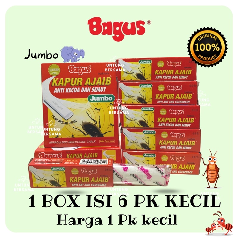 ❤️ UB ❤️ BAGUS KAPUR SEMUT JUMBO ANTI KECOA DAN SEMUT